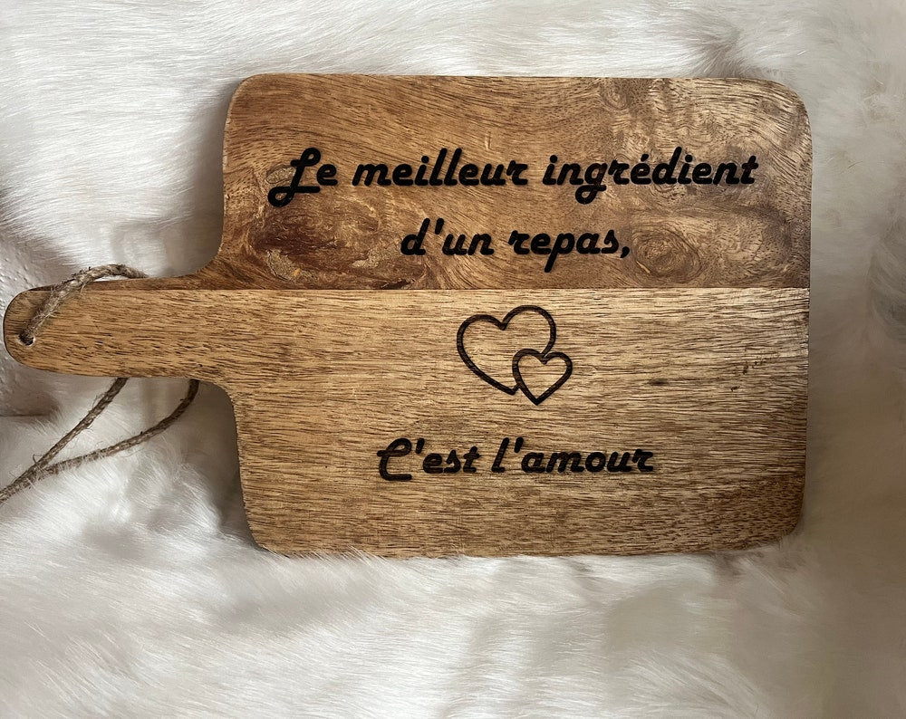 Engraved Wooden Cutting Board